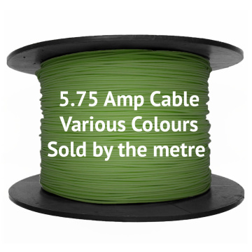 Image for 5.75 Amp Cable - PVC 9/0.30. CSA - 0.65mm2