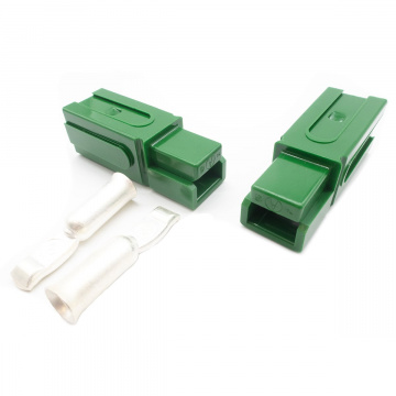 Image for Single Pole Anderson Connector : 180 Amp Green (Price per Pair)
