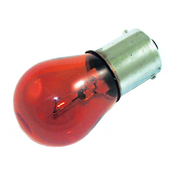 Image for BA15S 12v 21w Amber Indicator Bulb