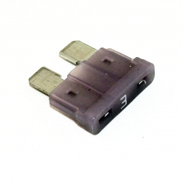 Image for Standard Blade Fuse With White Printed Amperage