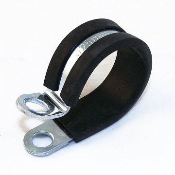 Image for Rubber Lined 'P' Clip : 25mm