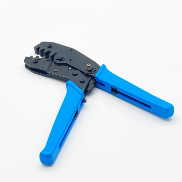Image for Heavy Duty Ratchet Action Non-Insulated Terminal Crimping Tool