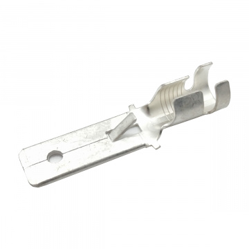 Image for 1/4" (6mm) Male Tab Terminal with Barb